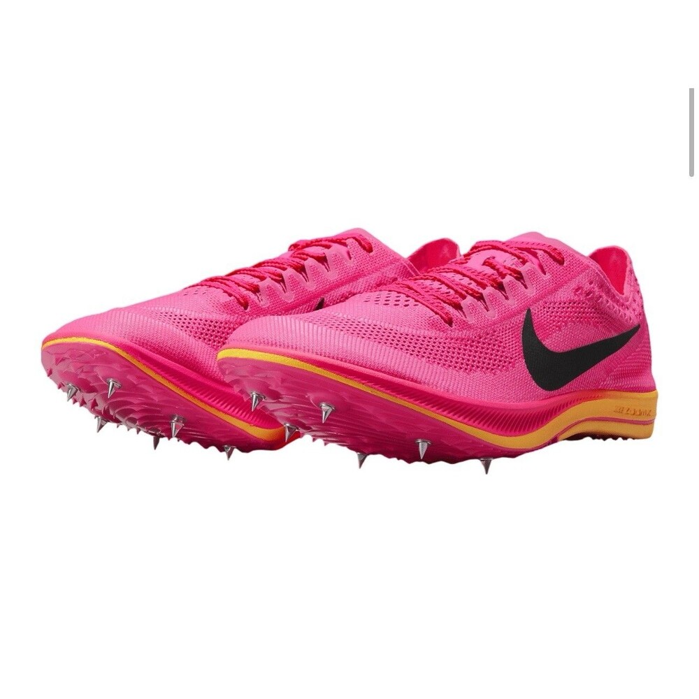 Nike ZoomX Dragonfly Hyper Pink Orange Track Shoes CV0400-600 Men Sizes NEW - Picture 5 of 9